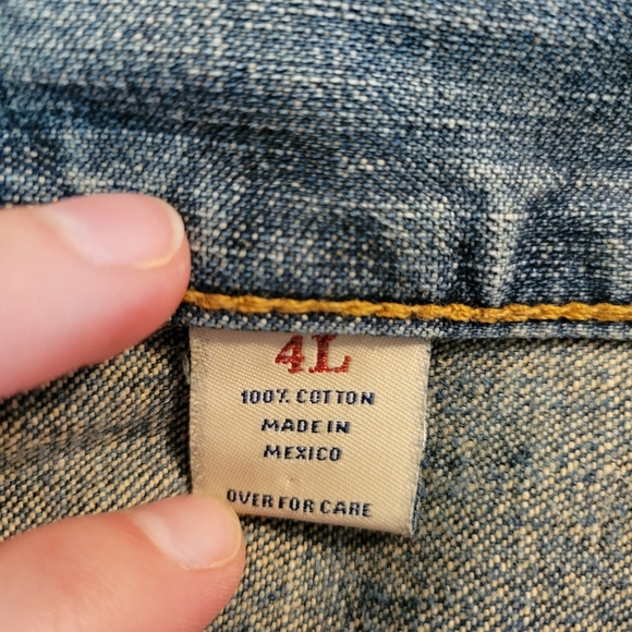 Vintage Abercrombie & Fitch Straight Leg Denim Jeans Pants - Picture 5 of 11